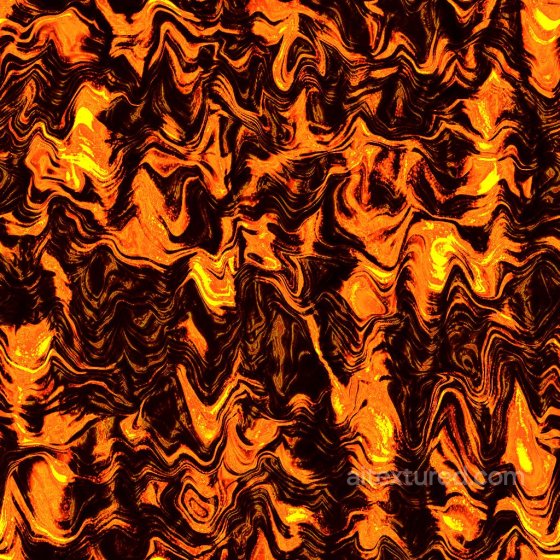 Lava from Volcano Eruption | Free PBR Ground surface texture preview