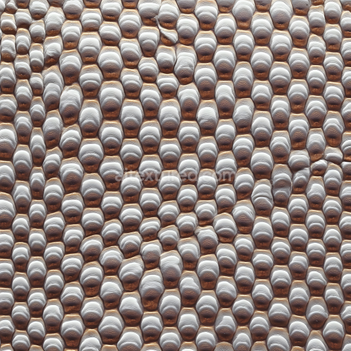 Seamless 3D PBR Skin Texture Featuring Stylized Organic Scales and Layered Surface Folds