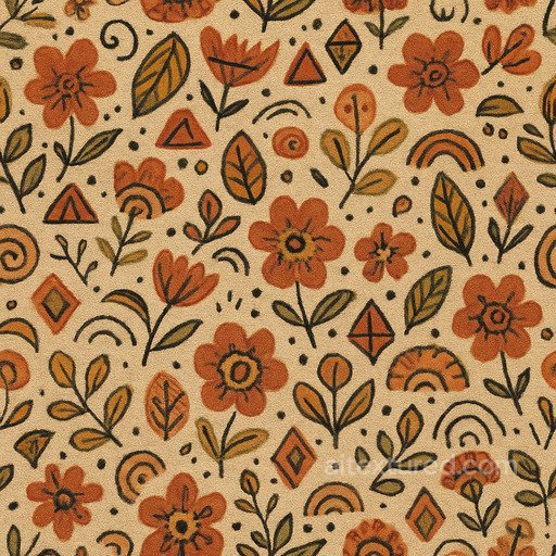 Patterned Cotton Seamless Texture seamless Basic-materials PBR texture