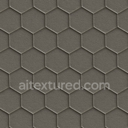 seamless Geometric Hex Pattern Embossed texture 1024x1024 free download PBR