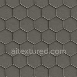 seamless Geometric Hex Pattern Embossed texture 8k free download PBR