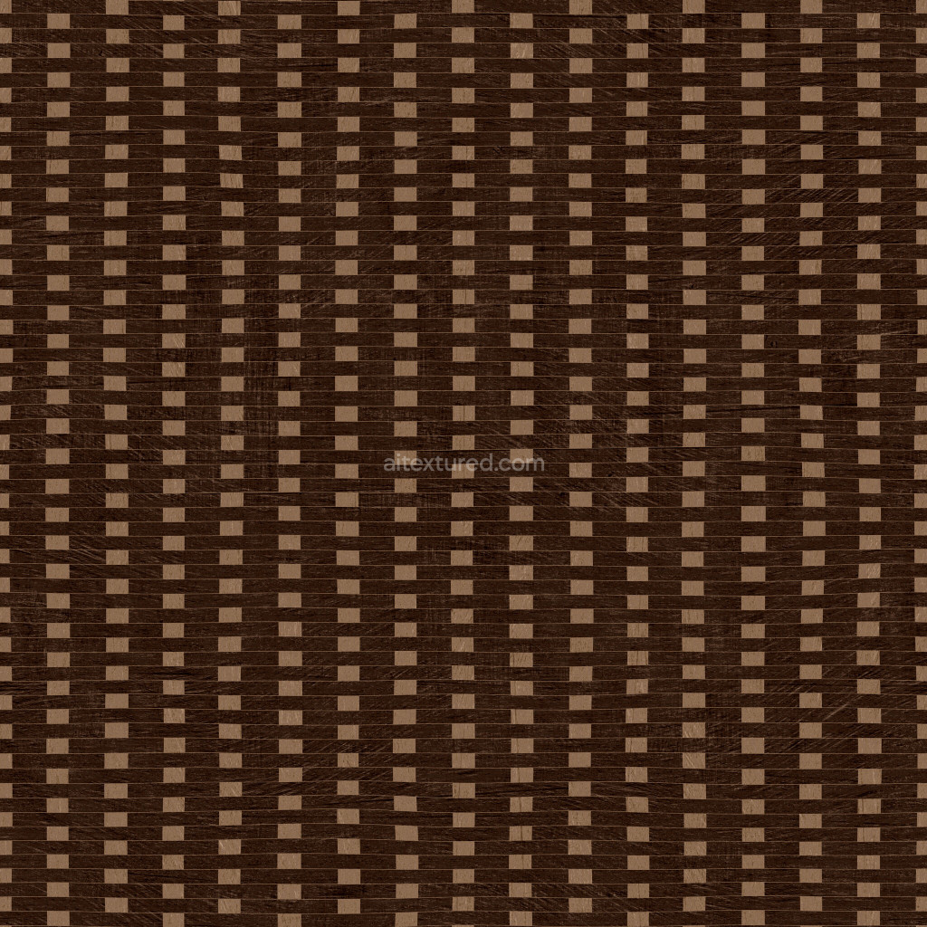 Seamless wicker texture with a woven pattern in brown