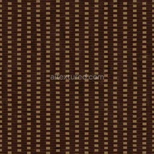 Wicker Woven Natural Texture Pattern Seamless Brown Fabric Craft Decorative