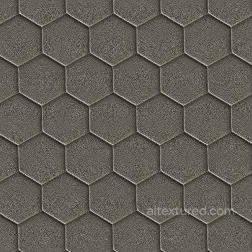 Geometric Hex Pattern Embossed seamless Patterns PBR texture