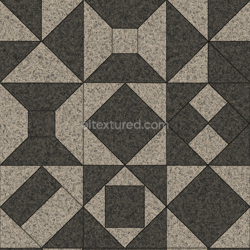Geometric Granite Floor Seamless Texture