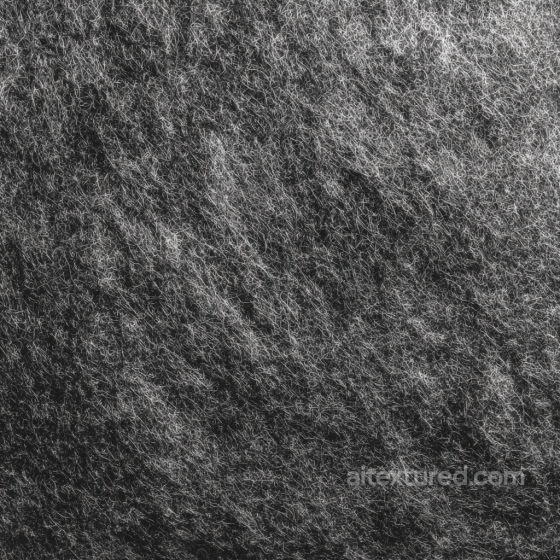 Dark Gray Wool Felt PBR Texture with Dense, Fuzzy Fibers Felt texture preview