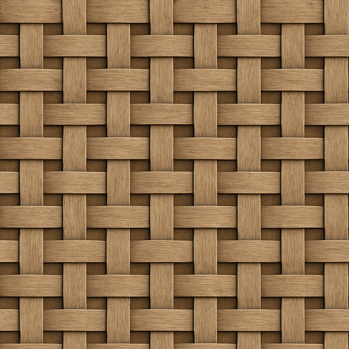 Basket Weave Interlaced Bands seamless PBR texture preview