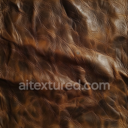 seamless Seamless 3D Distressed Brown Leather PBR Texture with Detailed Wrinkles and Grain texture 8k free download PBR