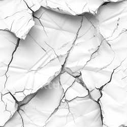 seamless Seamless 3D Cracked White Plaster PBR Texture with Jagged Breaks texture 8k free download PBR