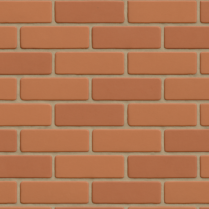 Smooth Clay Brick seamless PBR texture preview