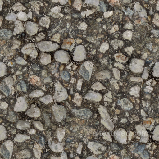 Archviz Dirt Floor Ground Path Pathway Rock - Seamless PBR Texture seamless Rock PBR texture