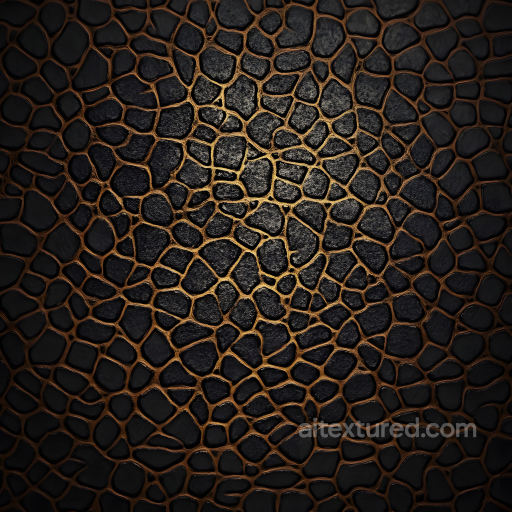 Reptile Skin PBR Texture with Deep Scale Pattern and Organic Detailing seamless Skin PBR texture