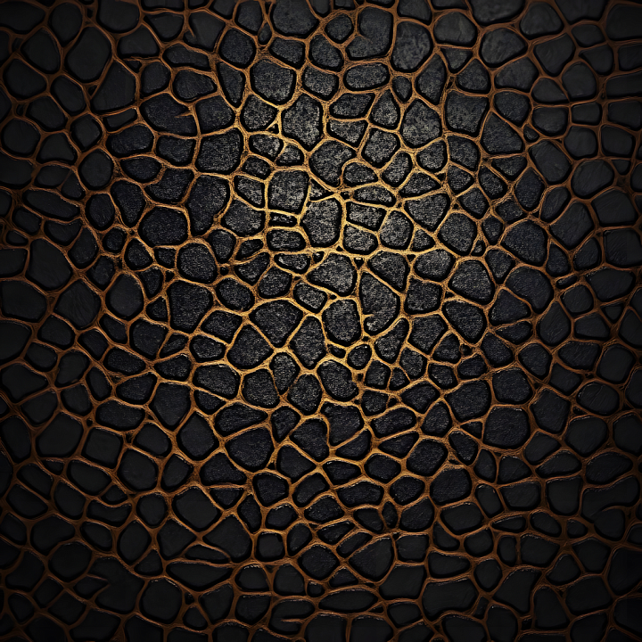 Reptile Skin with Deep Scale Pattern and Organic Detailing seamless PBR texture preview