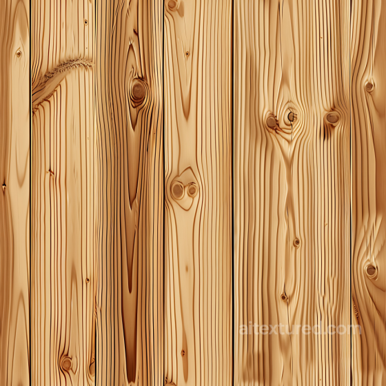 Pine Wood Planks PBR Texture with Natural Knots and Grain Pattern Wood texture preview