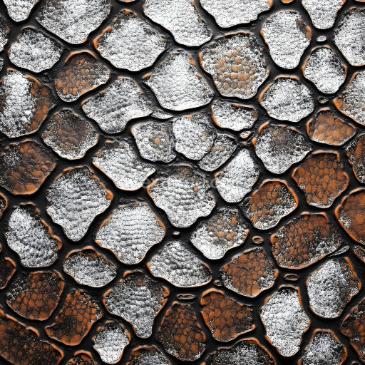 Seamless 3D Skin PBR Texture Featuring Cracked Aged Skin with Detailed Pores and Natural Tonal Variation