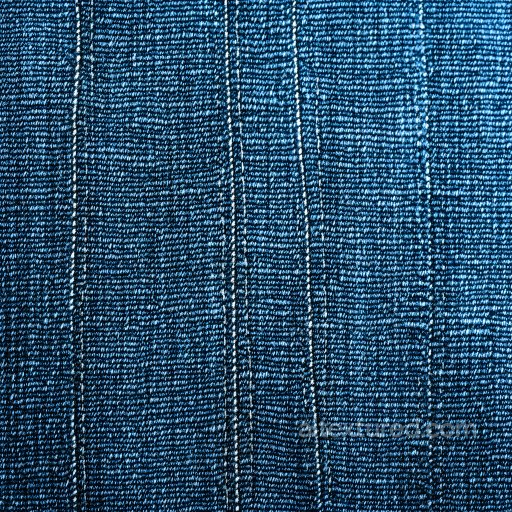 Cracked Denim Fabric PBR Texture with Worn Stitch Details seamless Denim jeans PBR texture