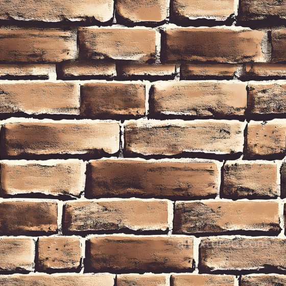 Cracked Brick Wall PBR Texture with Weathered, Rough Surface Brick texture preview