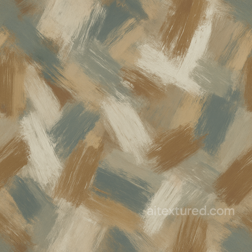Abstract Modern Wallpaper With Distressed Painted Brush Strokes In Matte Finish seamless Wallpaper PBR texture