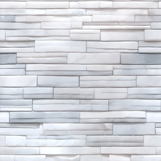 Cracked White Brick Wall Texture with Subtle Damages Brick texture preview