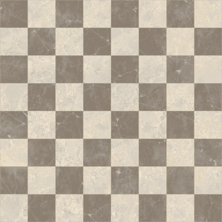 Old Worn Ceramic Tiles seamless PBR texture preview