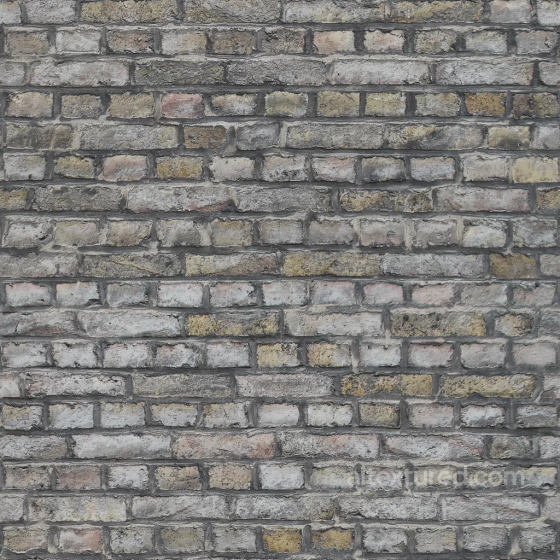 Realistic Decay Brick Wall PBR Texture with Weathered Appearance Brick texture preview