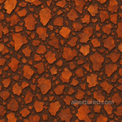 Stylized Rust Flakes Seamless Texture seamless Rust PBR texture