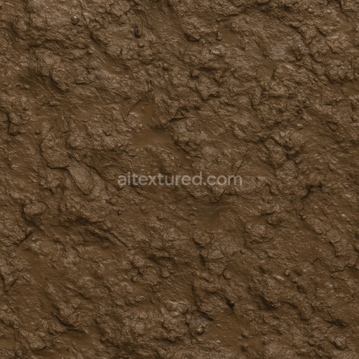 Weathered Wet Soil Texture Seamless 1024X1024