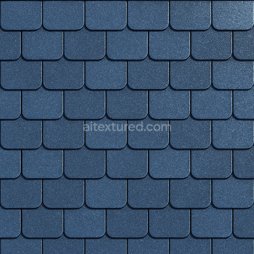 Shiny Shingle Roof Texture Seamless 1024X1024