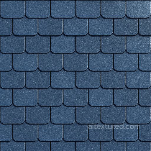 Shiny Shingle Roof Seamless Texture seamless Roofing PBR texture