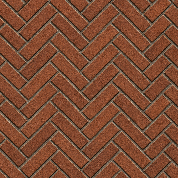 Patterned Red Brick seamless PBR texture preview