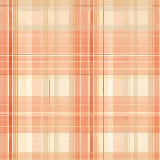Seamless 3D Plaid Metal PBR Texture with Soft Copper and Cream Colors texture preview