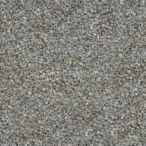 Gravel Coarse Stone Natural Texture Tileable Earthy Gray Rough Ground