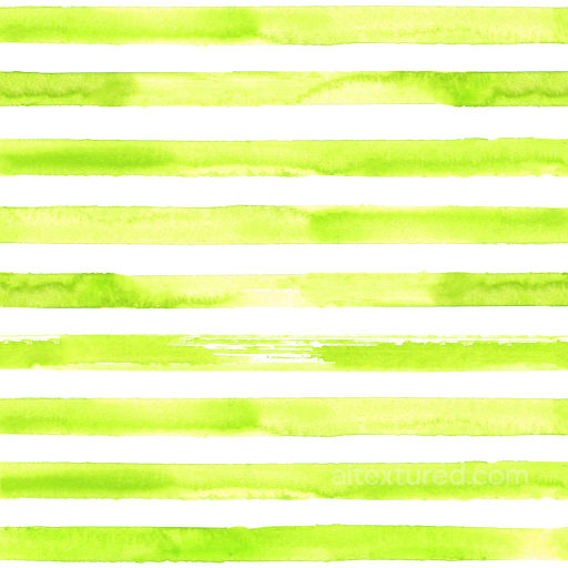 Watercolor Texture Featuring Soft Green Horizontal Stripes seamless Watercolor Stripes PBR texture