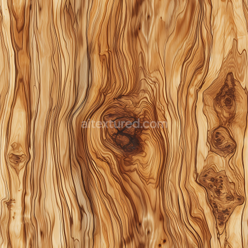 Seamless 3D PBR Texture of Reclaimed Wood Planks with Rich Knots and Grain