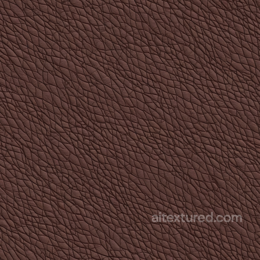 Rough Cracked Brown Leather PBR Texture with Detailed Grain seamless Leather PBR texture