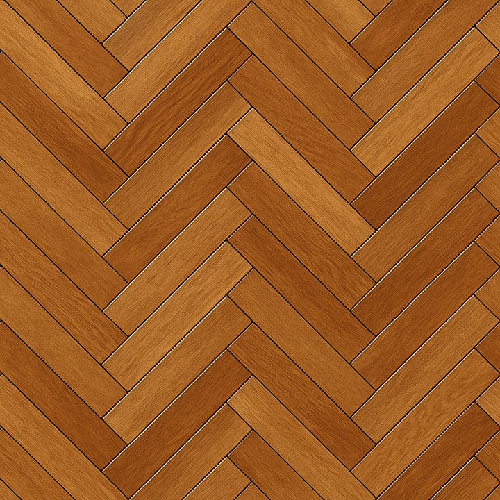 Shiny Herringbone Parquet seamless PBR texture preview