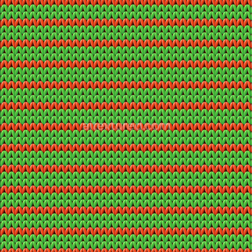 Seamless 3D PBR Digital Paper Texture Featuring Red and Green Yarn Knit Pattern