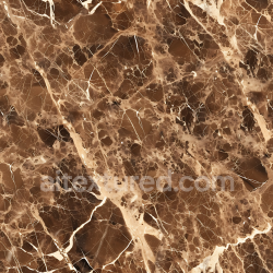 seamless Seamless 3D Emperador Brown Marble PBR Texture with Natural Veins and Polished Finish texture 8k free download PBR