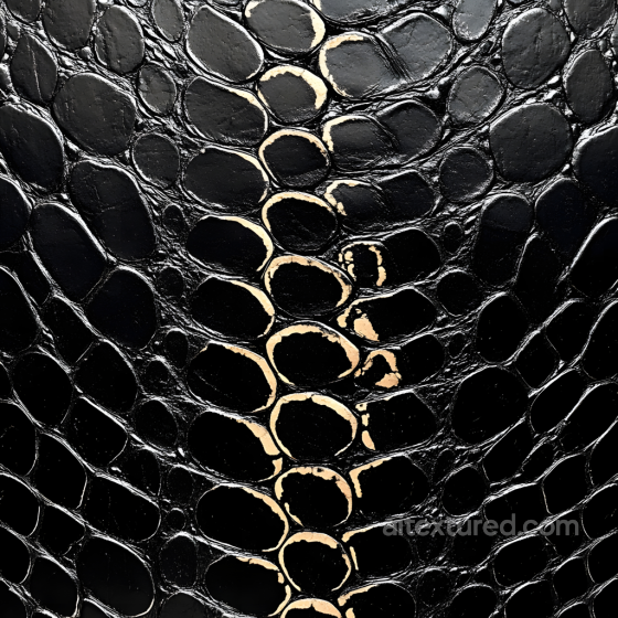 Detailed Dark Reptilian Scaled Skin Seamless Texture with Natural Wear Skin texture preview