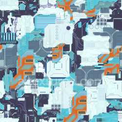 seamless Chip Seamless Pbr Texture Tileable Digital Abstract Pattern Modern Design texture 8k free download PBR