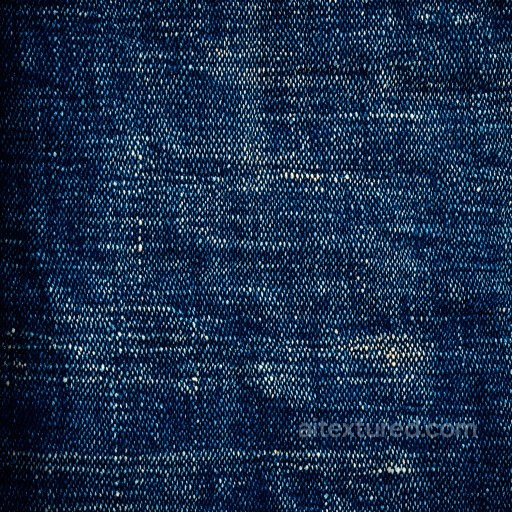 Cracked Denim Fabric PBR Texture with Worn Blue Pattern seamless Denim jeans PBR texture