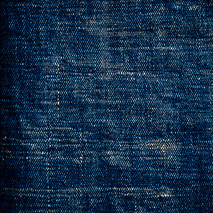 Cracked Denim Fabric with Worn Blue Pattern seamless PBR texture preview
