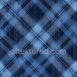 seamless Seamless 3D PBR Blue Plaid Fabric Texture with Overlapping Lines texture 8k free download PBR